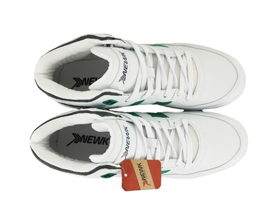 Foto 6 | Tenis Newk Hombre Linea Liderato Color Blanco Verde