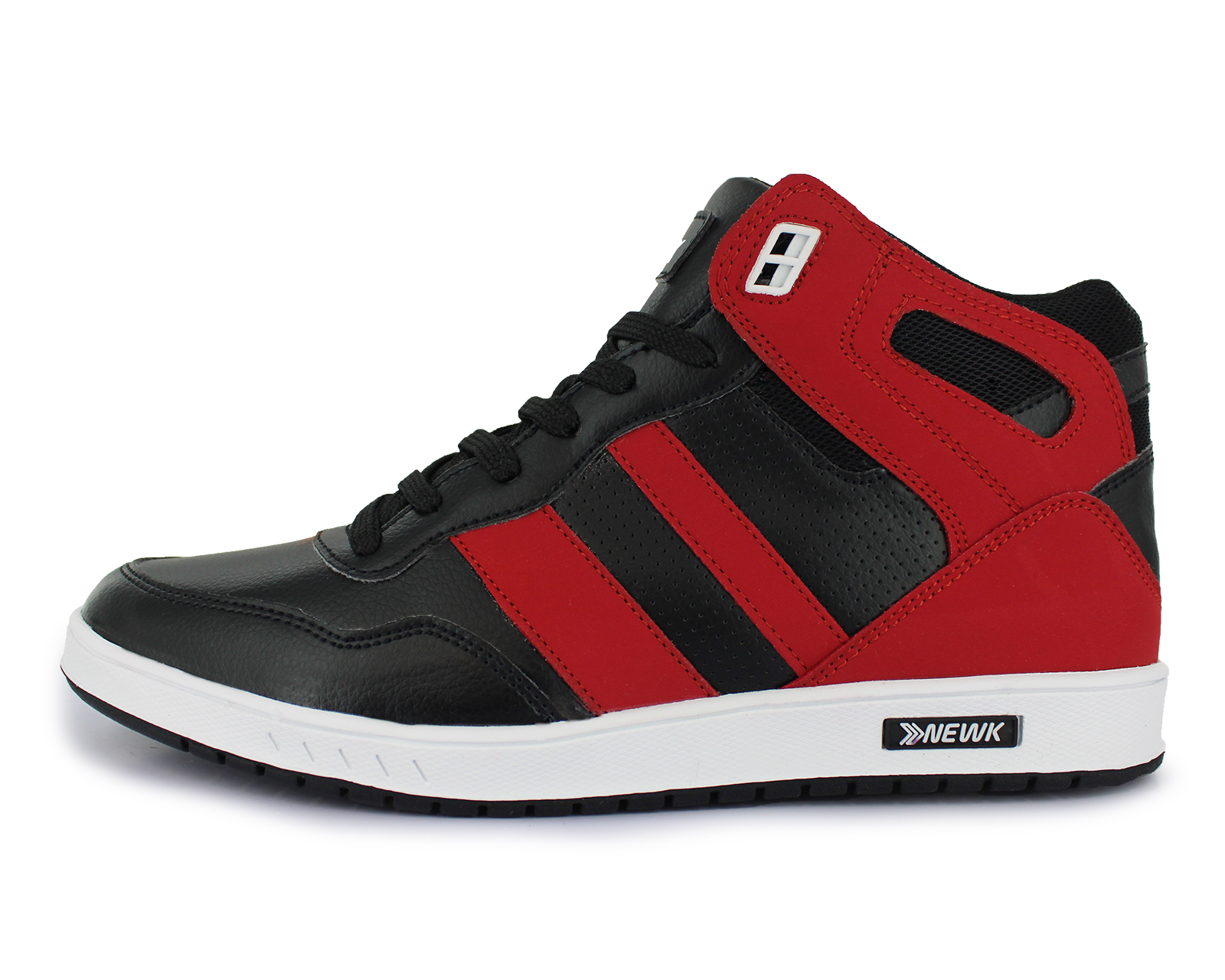 Foto 3 pulgar | Tenis Newk Hombre Linea Liderato Color Negro Rojo