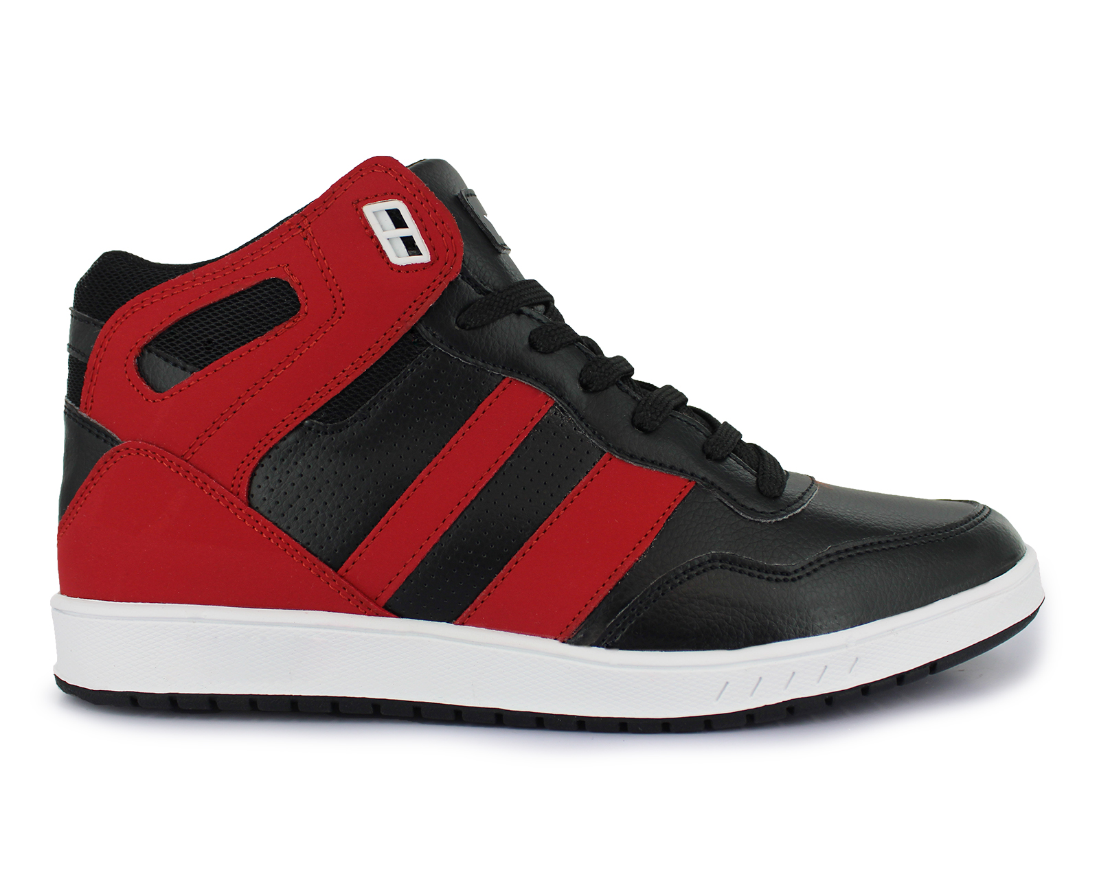 Foto 4 pulgar | Tenis Newk Hombre Linea Liderato Color Negro Rojo