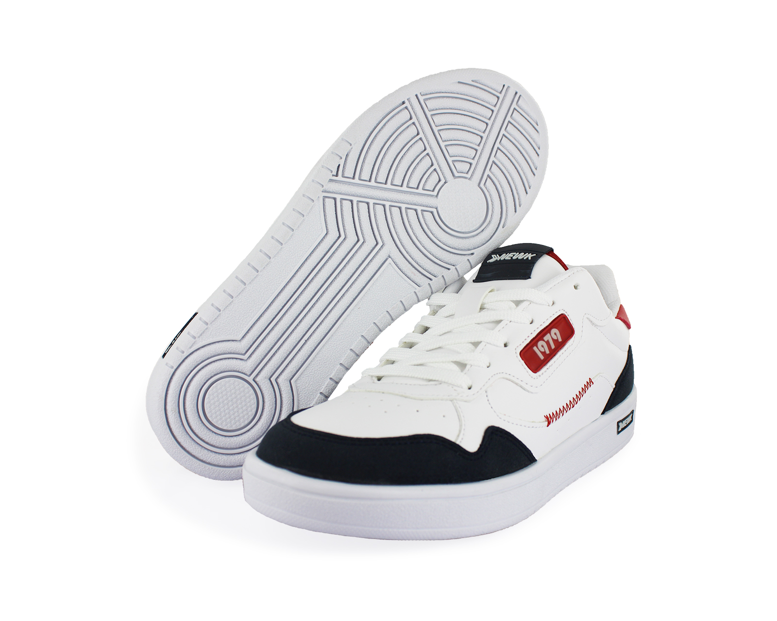 Tenis Newk Hombre Linea Proder Color Blanco Azul Rojo