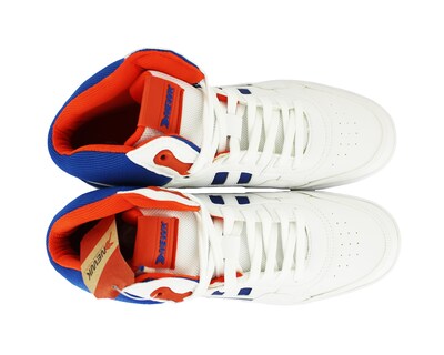 Foto 6 | Tenis Newk Unisex Linea Cronic Color Blanco Azul Naranja