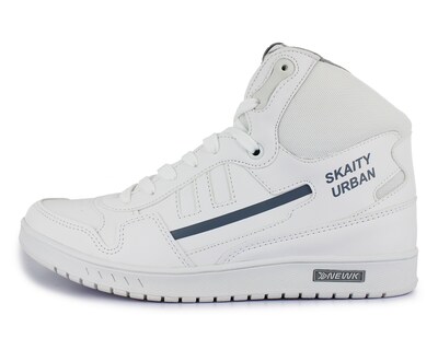 Foto 2 | Tenis Newk Unisex Linea Cronic Color Blanco Gris