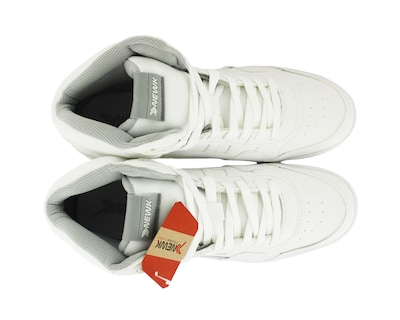 Foto 6 | Tenis Newk Unisex Linea Cronic Color Blanco Gris