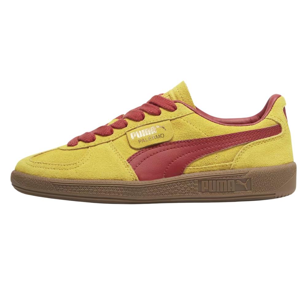 Tenis Puma Palermo Yellow Unisex Moda Juvenil Amarillo