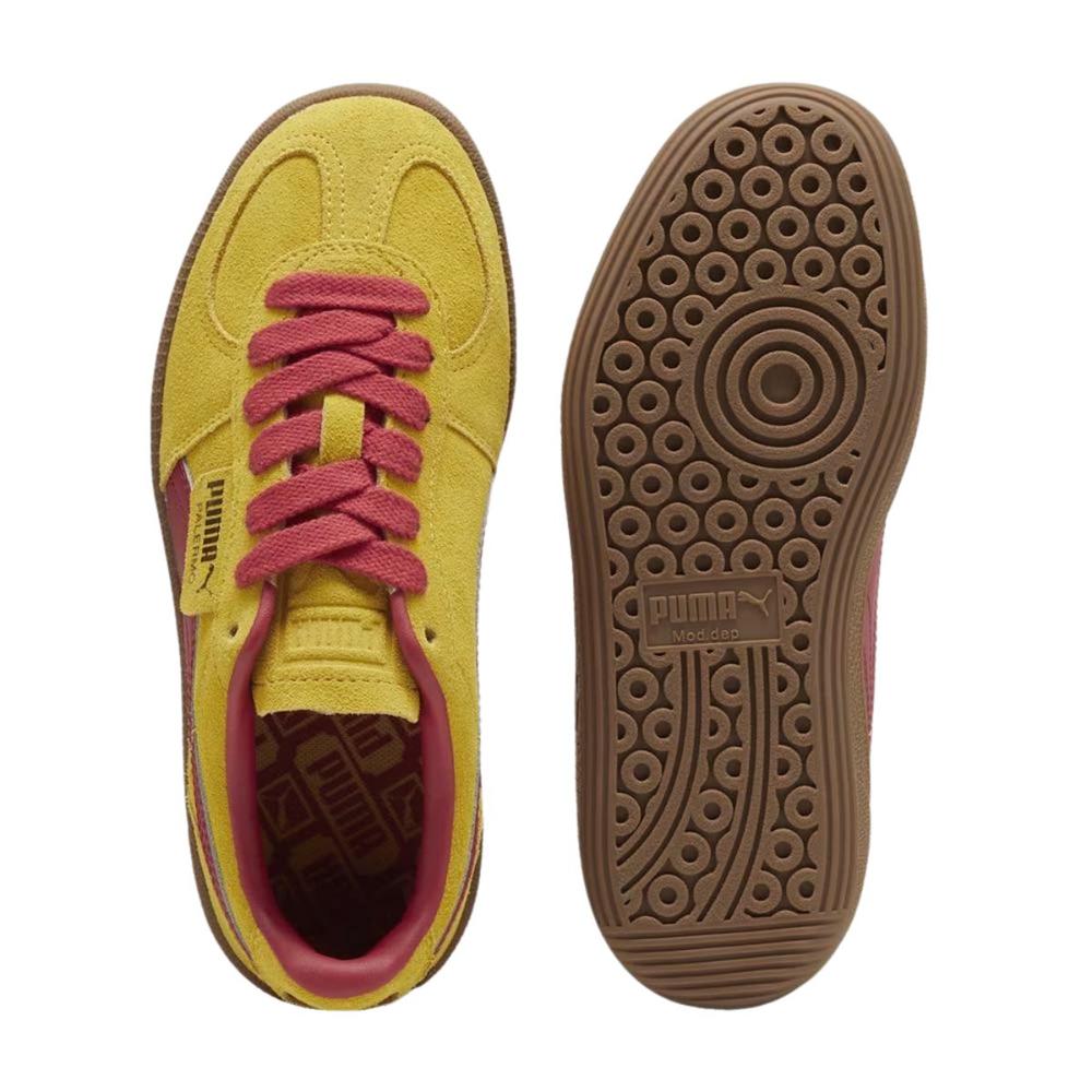 Foto 4 pulgar | Tenis Puma Palermo Yellow Unisex Moda Juvenil Amarillo