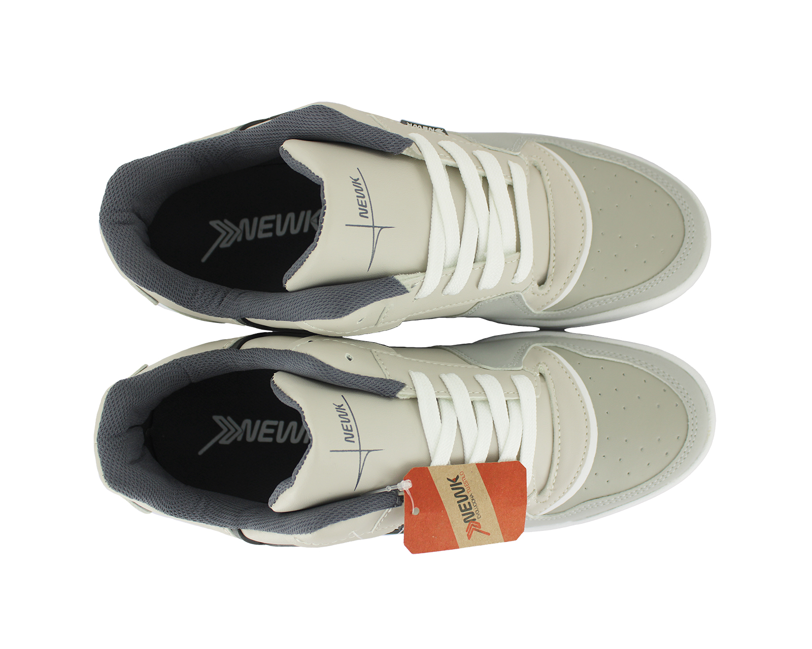 Foto 7 pulgar | Tenis Newk Unisex Linea Exhibit Color Gris Negro