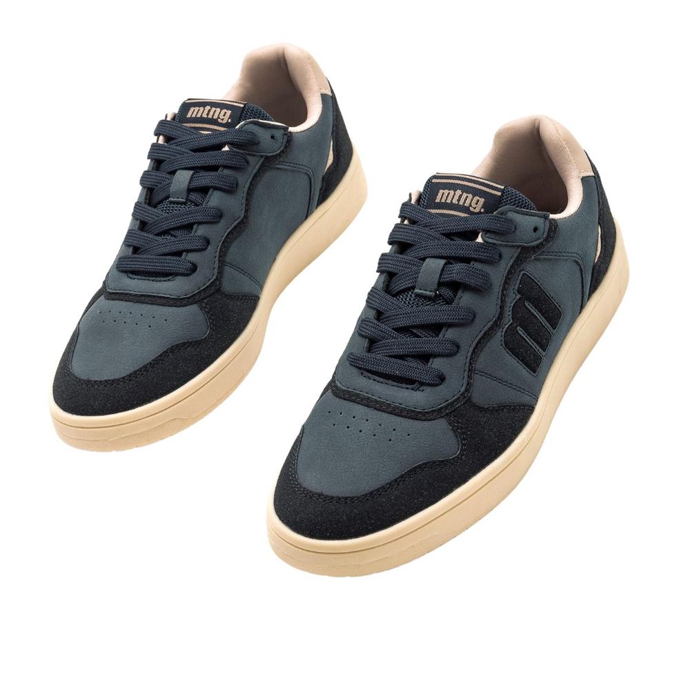 Foto 4 pulgar | Tenis Mustang Miami Negro Hombre Casual Azul