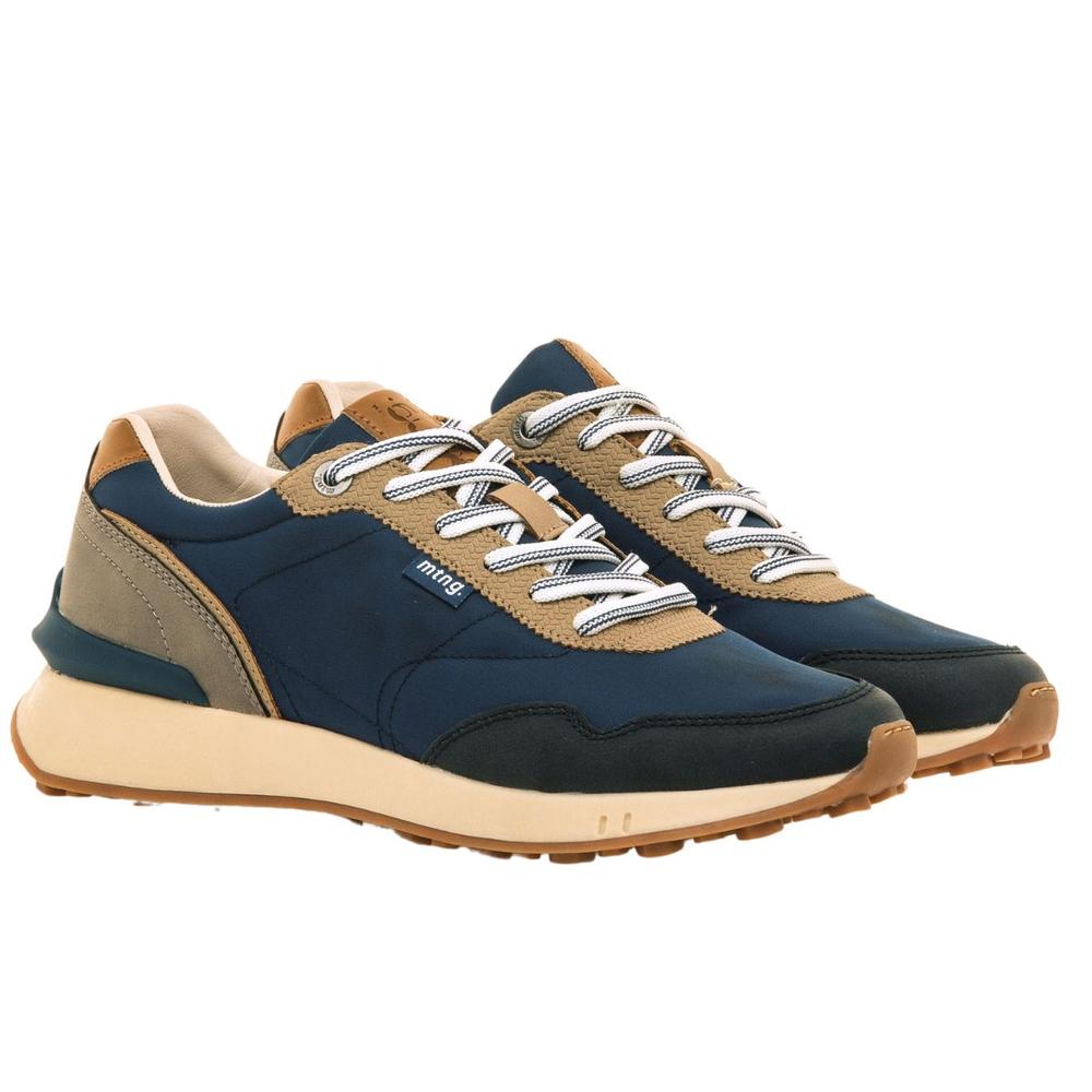 Foto 2 | Tenis Mustang Qamar Hombre Casual Azul