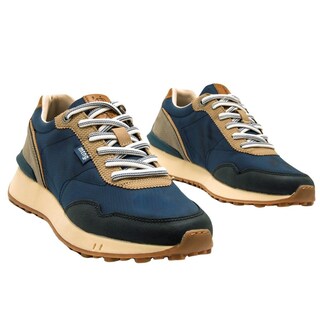 Foto 3 | Tenis Mustang Qamar Hombre Casual Azul