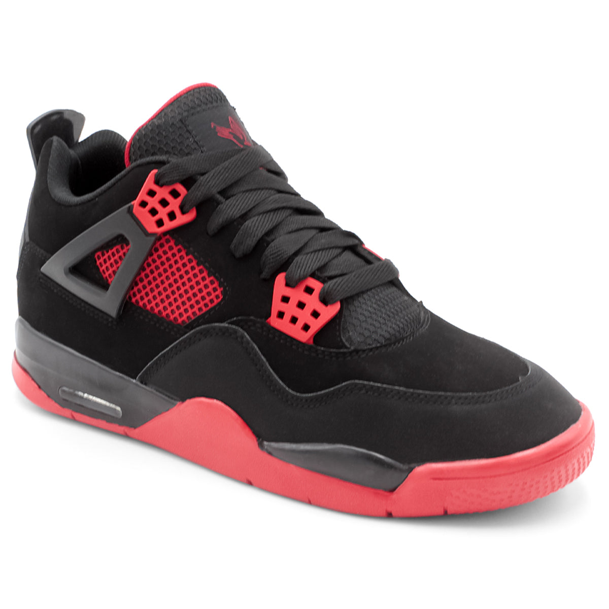 Tenis RB Collection Negros de Piel Sintética con Cordones para Hombre