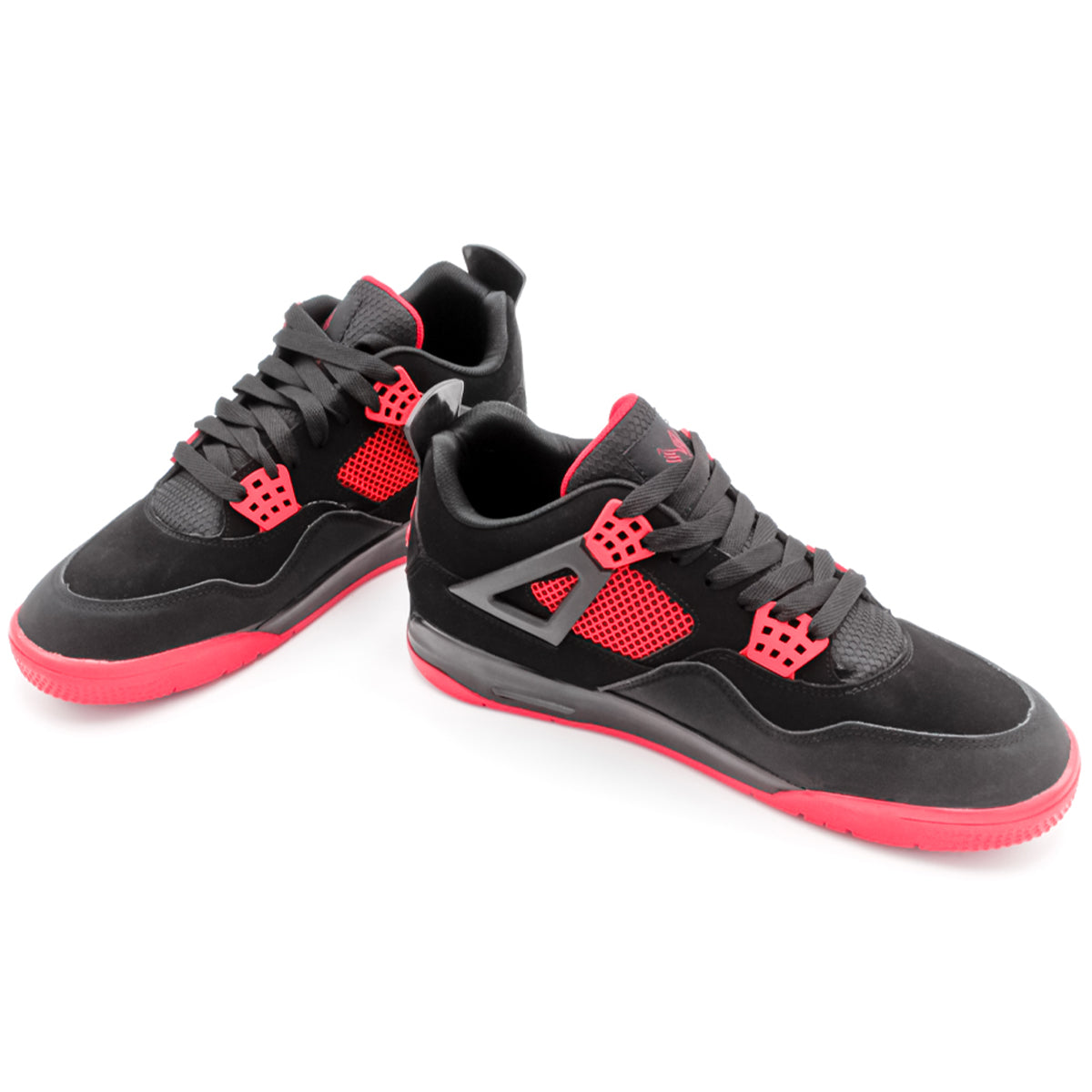 Foto 7 pulgar | Tenis RB Collection Negros de Piel Sintética con Cordones para Hombre