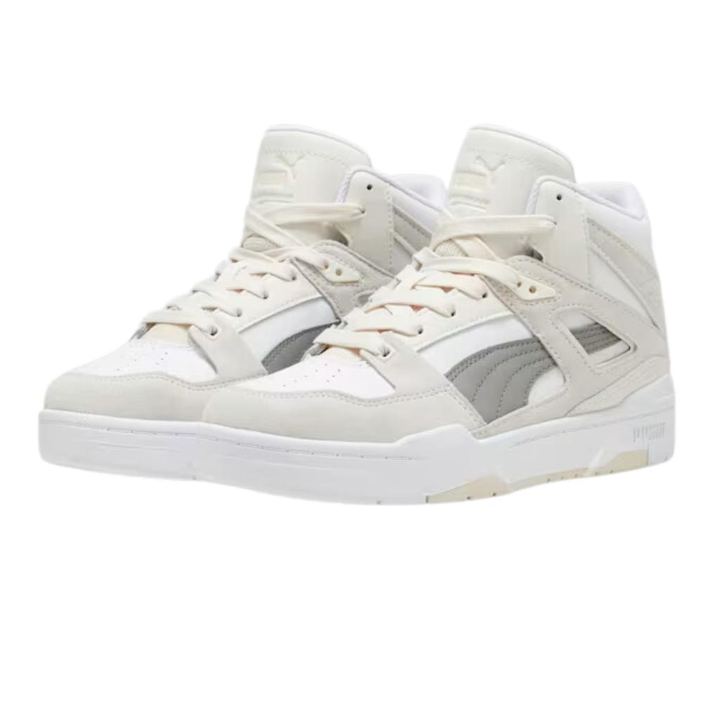 Foto 2 | Tenis Puma Slipstream Hi Heritage Casual Cómodo Unisex Blanco