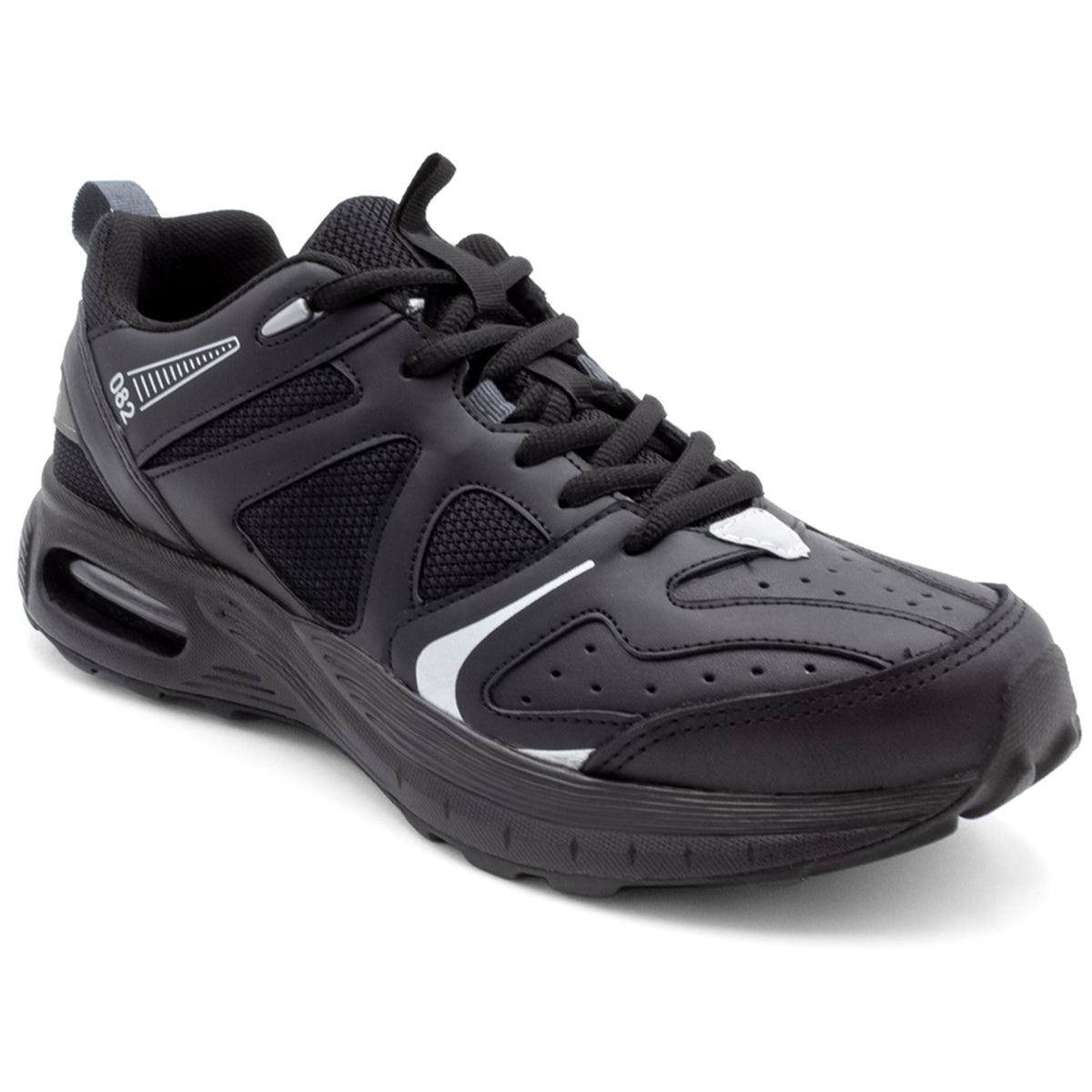 Foto 2 pulgar | Tenis Tipo Deportivo Rbcollection Negros Exterior Piel Sintética para Hombre