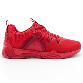 Foto 2 | Tenis Tipo Deportivo Exterior Textil Color Rojo Para Hombre De Rbcollection