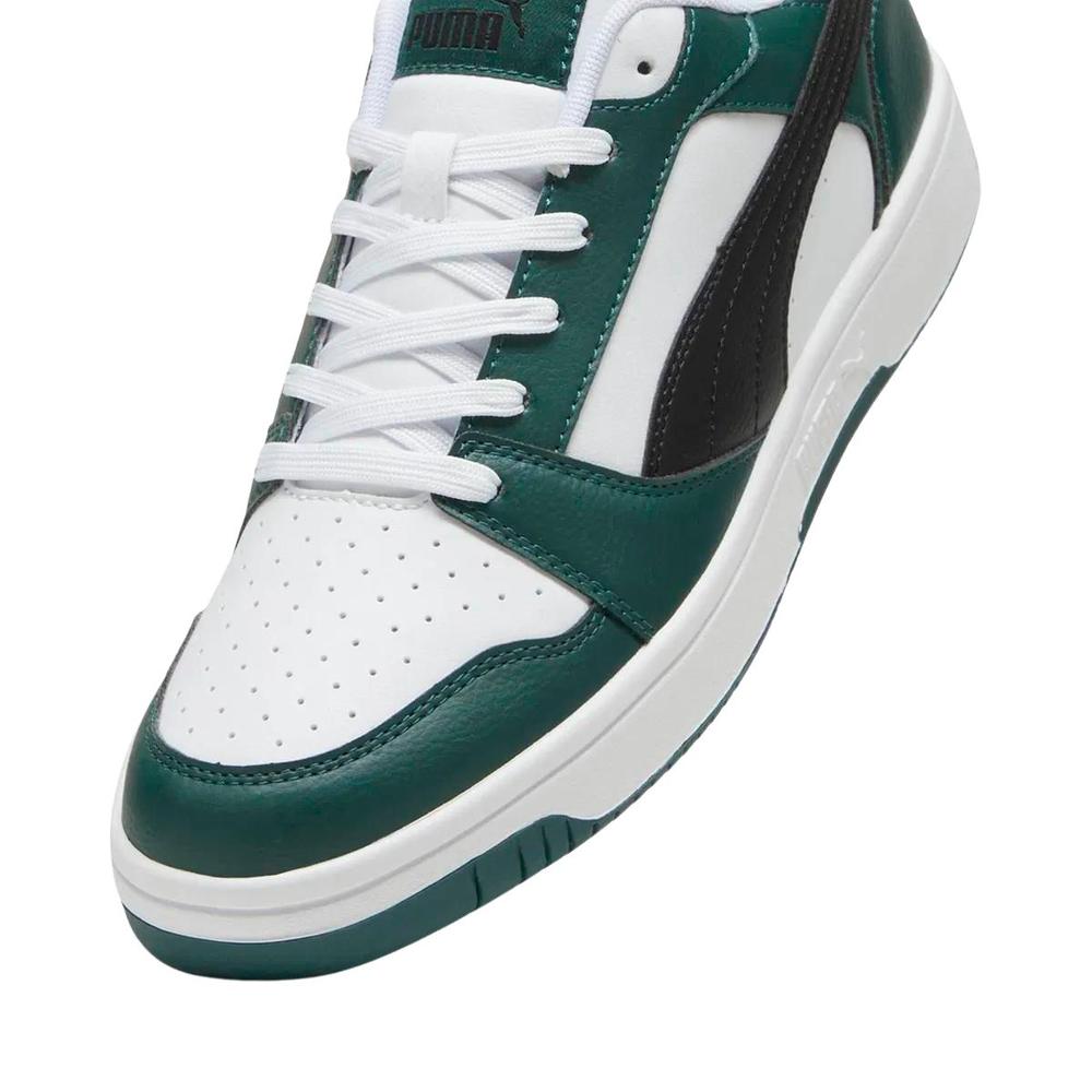 Foto 5 pulgar | Tenis Puma Rebound V6 Low Verde para Hombre