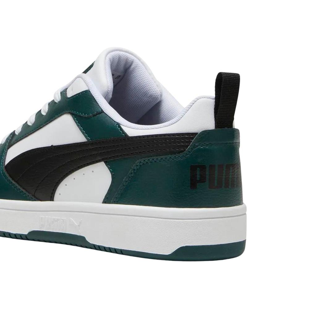 Foto 6 pulgar | Tenis Puma Rebound V6 Low Verde para Hombre