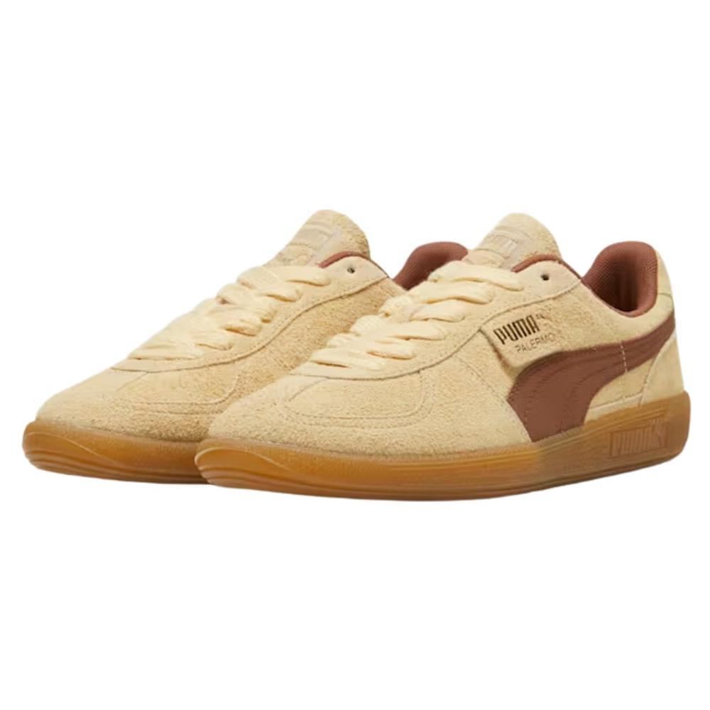 Foto 3 pulgar | Tenis Puma Palermo Hairy Casual Cafe Unisex