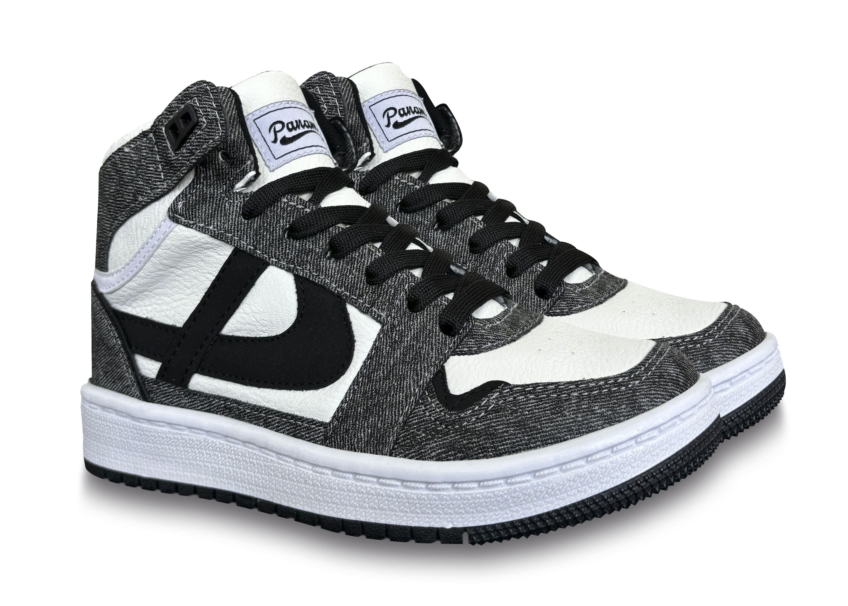 Foto 1 | Tenis Unisex Panam Bota Coyote Mezclilla Negro