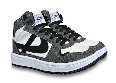 Foto 1 | Tenis Unisex Panam Bota Coyote Mezclilla Negro