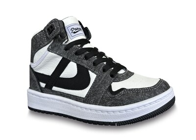 Foto 2 | Tenis Unisex Panam Bota Coyote Mezclilla Negro