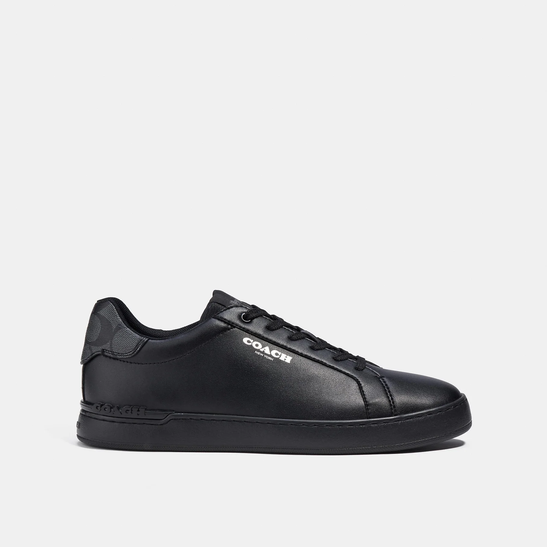 Tenis/sneakers Coach Clip All Negro Para Hombre