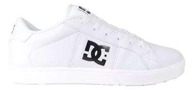 Foto 1 | Tenis Dc Shoes Striker Color Blanco Hombre Modelo Adys100696wbk