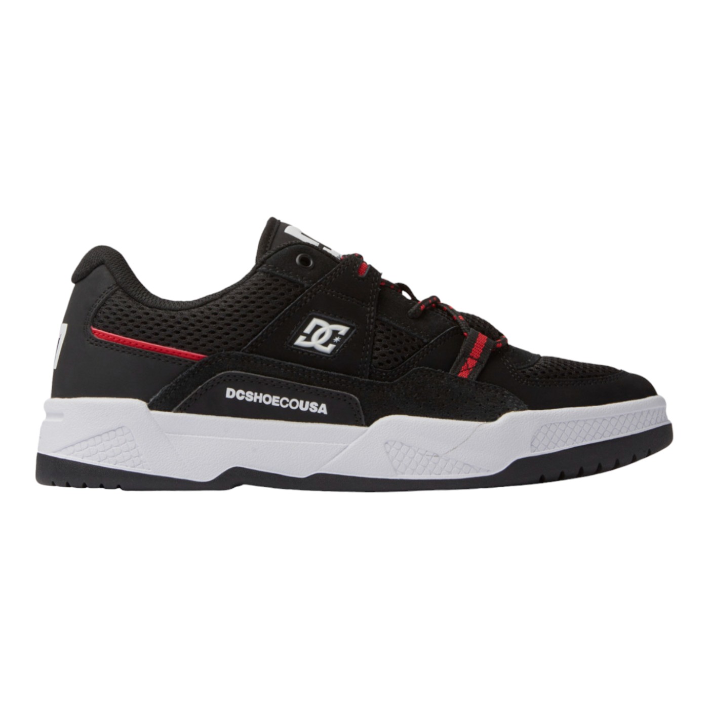 Tenis Dc Shoes Versatile Color Negro  Hombre Modelo Adys200075bwa