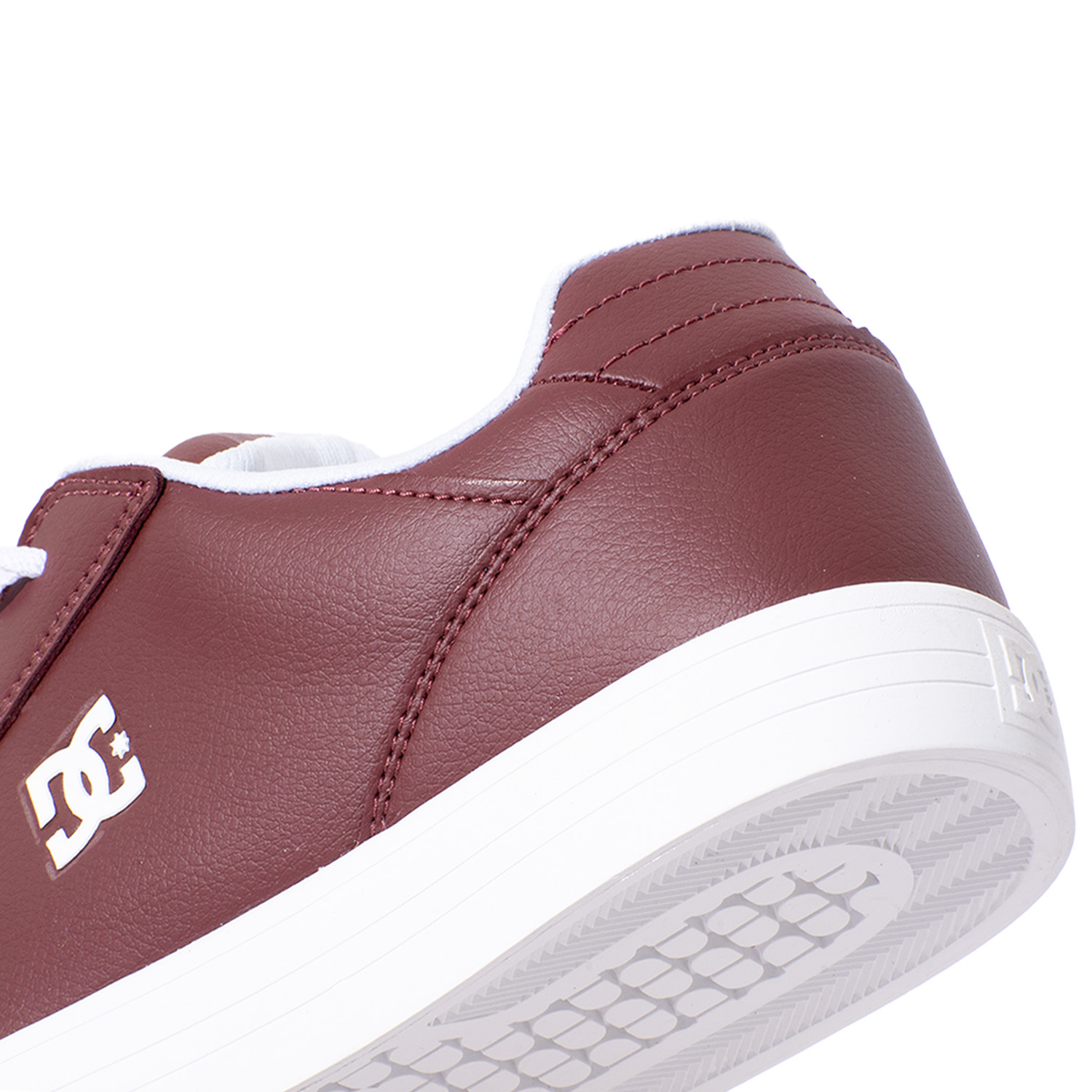 Foto 6 pulgar | Tenis Dc Shoes Notch Color Vino Hombre Modelo Adys100500win