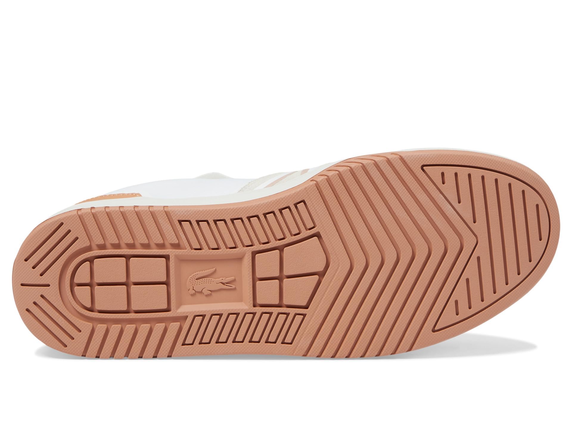 Foto 4 pulgar | Zapatillas Lacoste L001 124 2 Sma Para Hombre Blanco/marrón Claro - Venta Internacional.