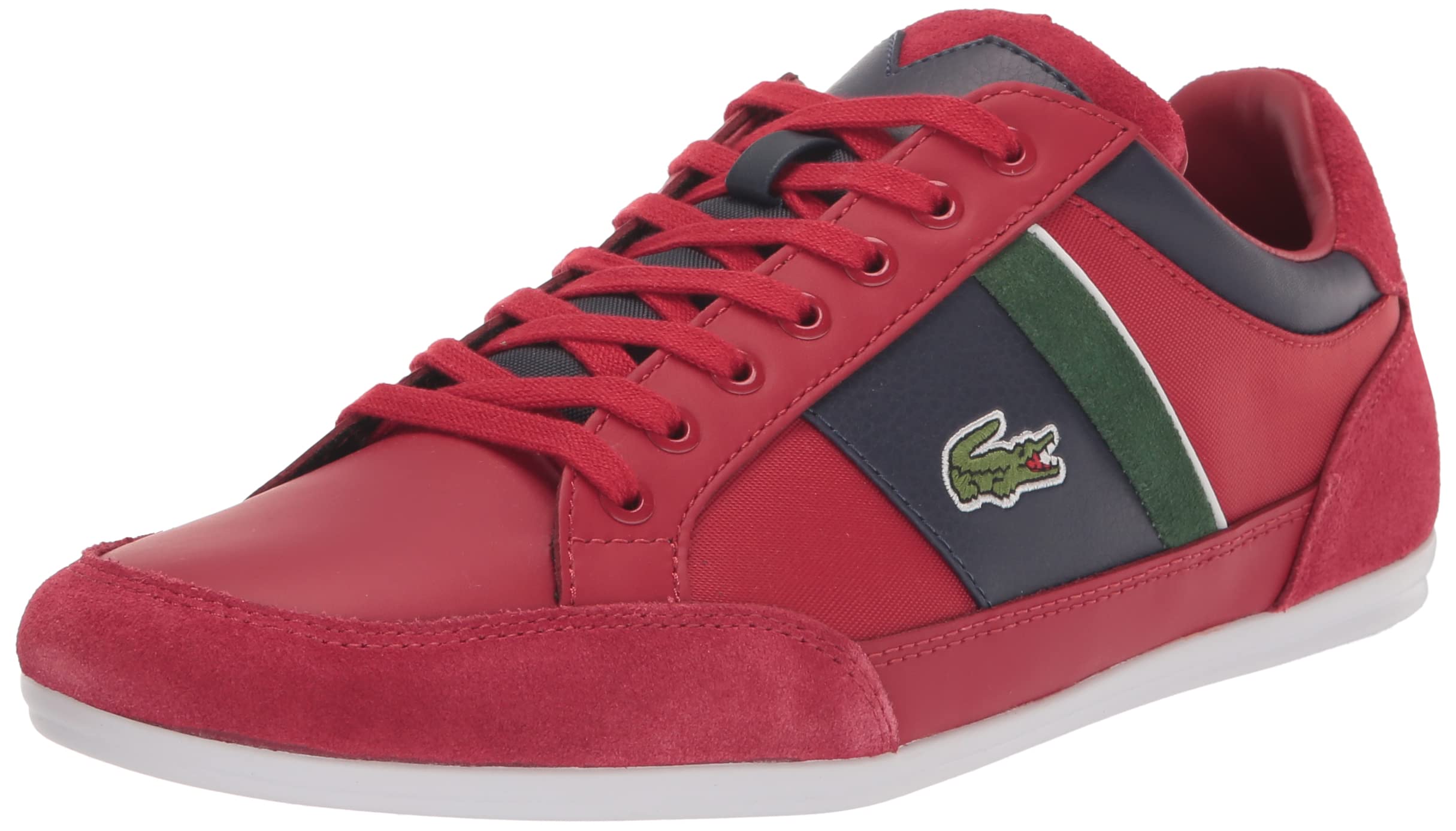 Foto 1 | Zapatillas Lacoste Chaymon Para Hombre Rojo/azul Marino Talla 12.5 - Venta Internacional.