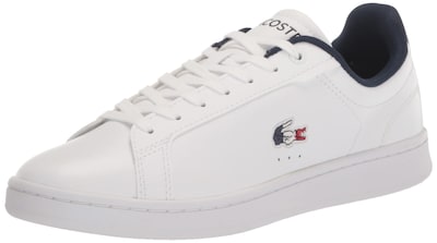 Foto 1 | Zapatilla Lacoste Carnaby Pro Blanco/azul Marino/rojo Para Hombre - Venta Internacional.
