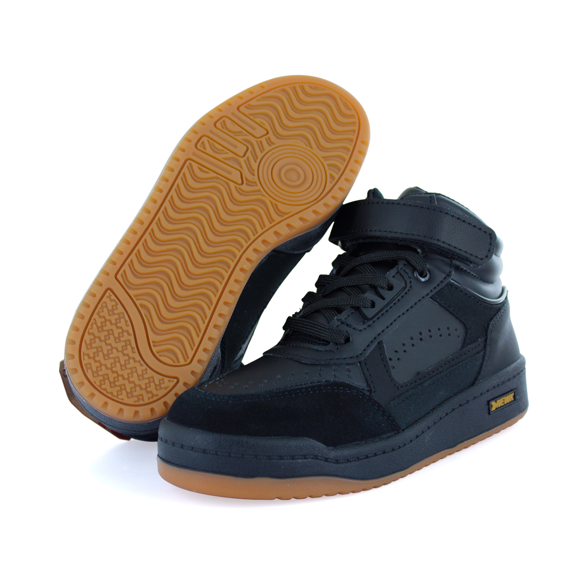 Foto 1 | Tenis Newk Unisex Línea Tall Alto Negro