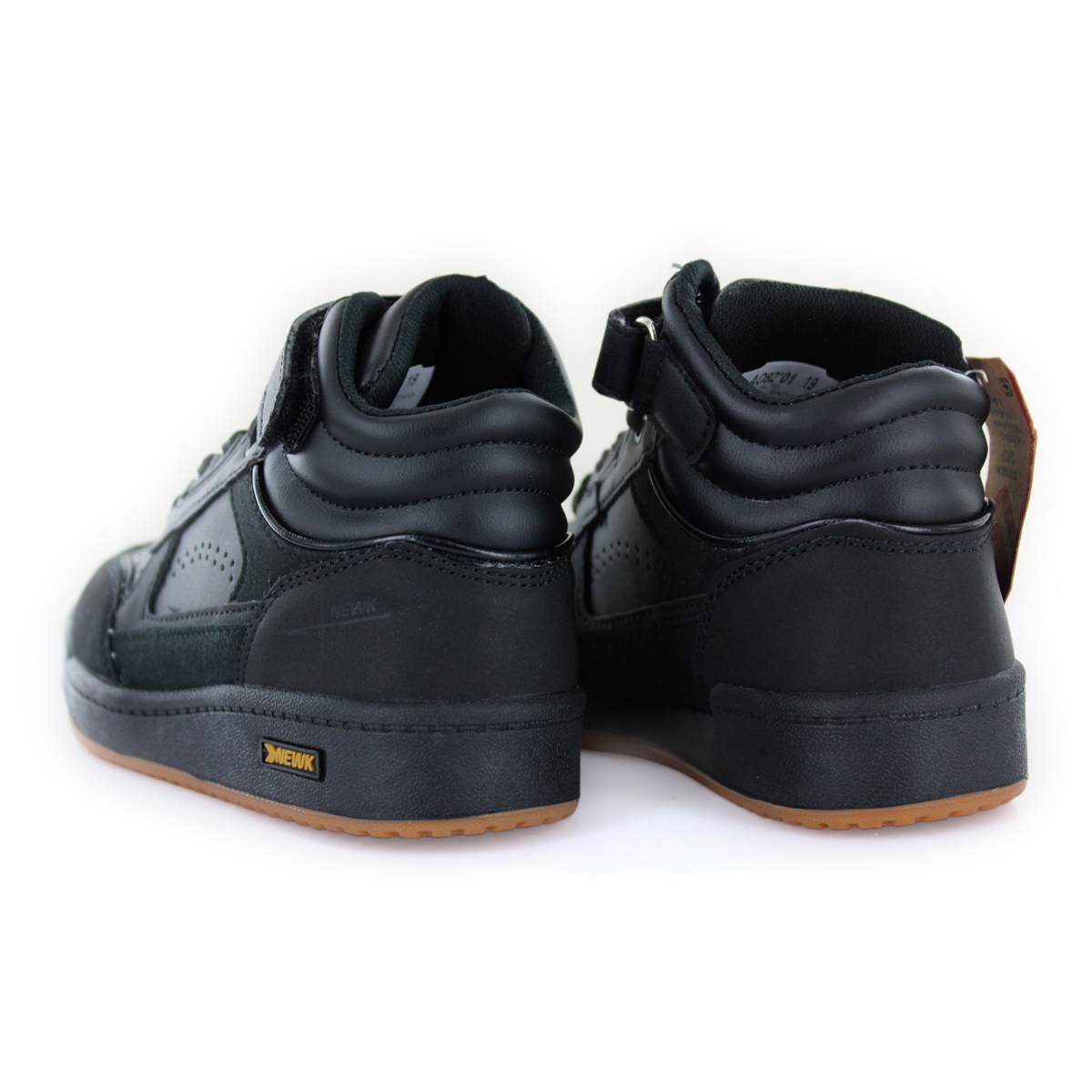 Foto 7 pulgar | Tenis Newk Unisex Línea Tall Alto Negro