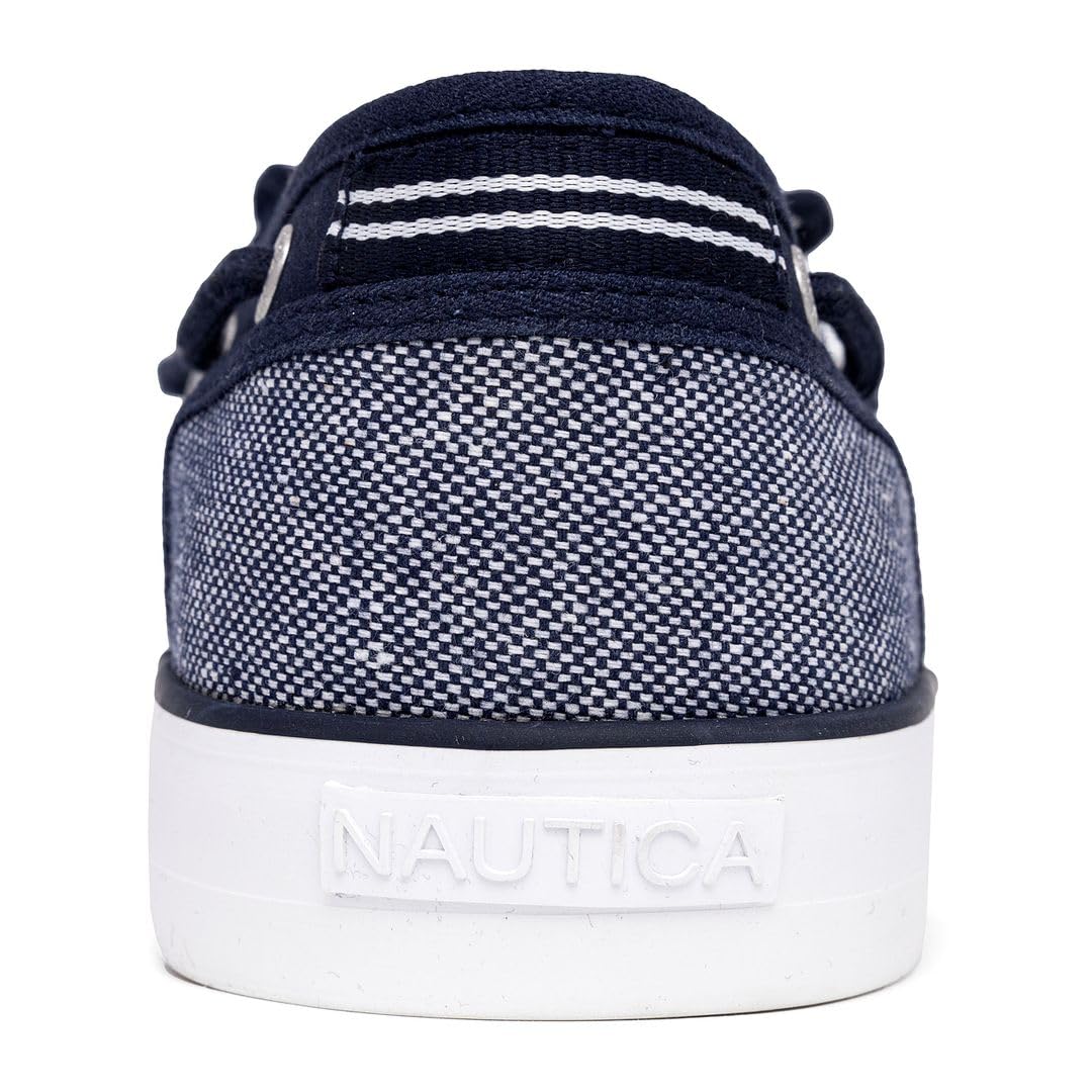 Foto 4 pulgar | Tenis Casuales Nautica Spinnaker Duo-navy Mix Boat - Venta Internacional