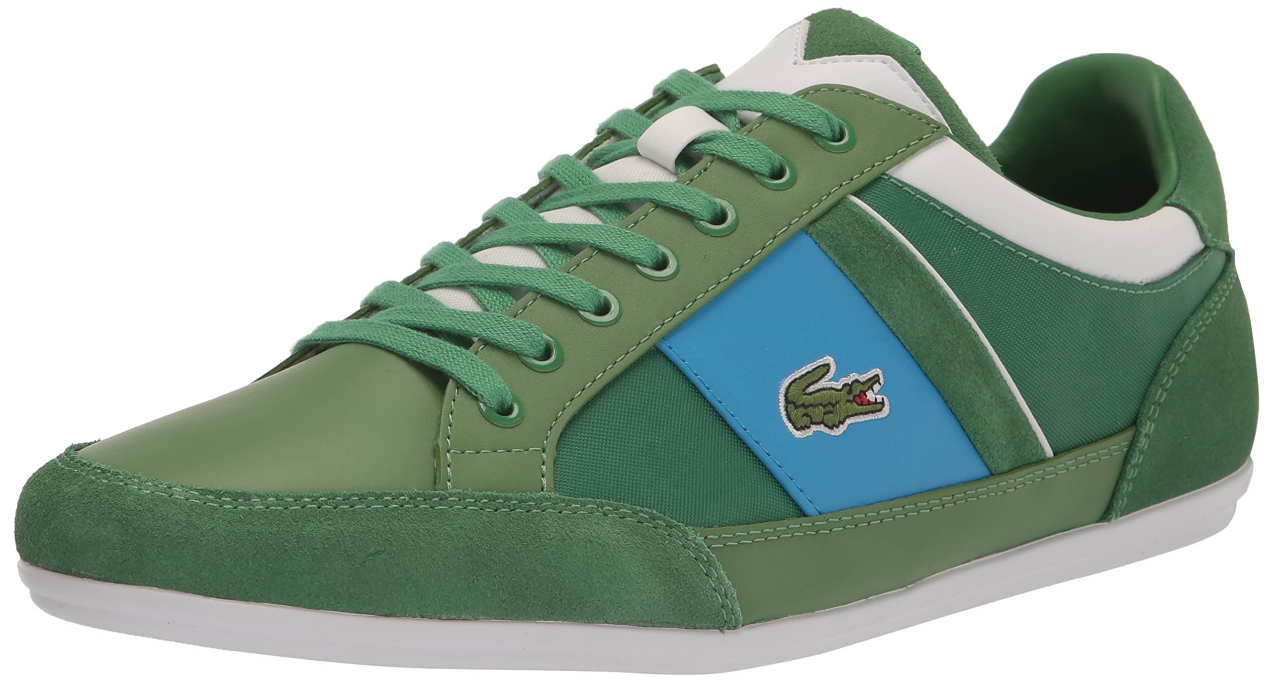 Foto 2 pulgar | Zapatillas Lacoste Chaymon Para Hombre Verde/azul Sintético 7.5us - Venta Internacional.