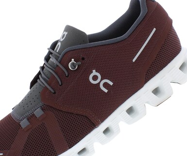 Foto 3 | Tenis On Cloud 5 Ox Shadow Red para Hombre - Venta Internacional