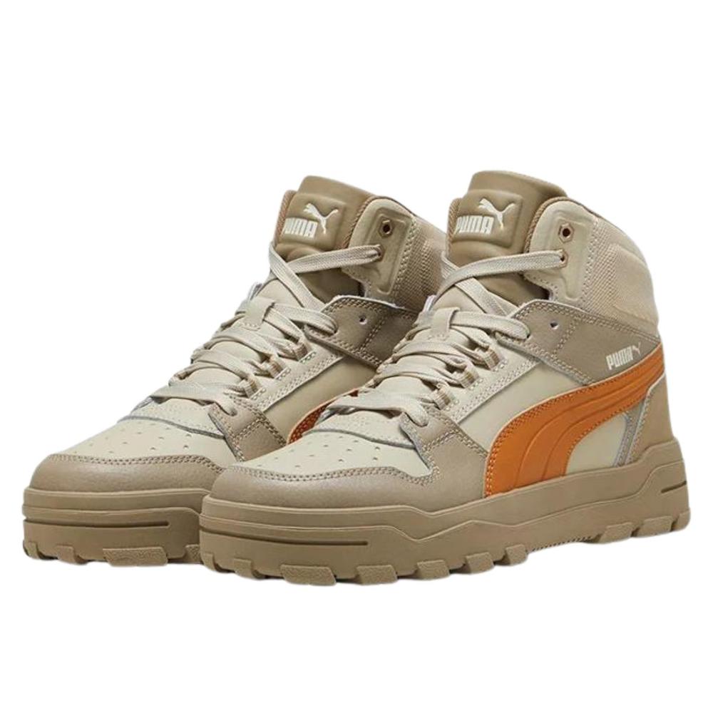 Foto 3 pulgar | Tenis Puma Rebound Abrupt Casuales Café para Hombre