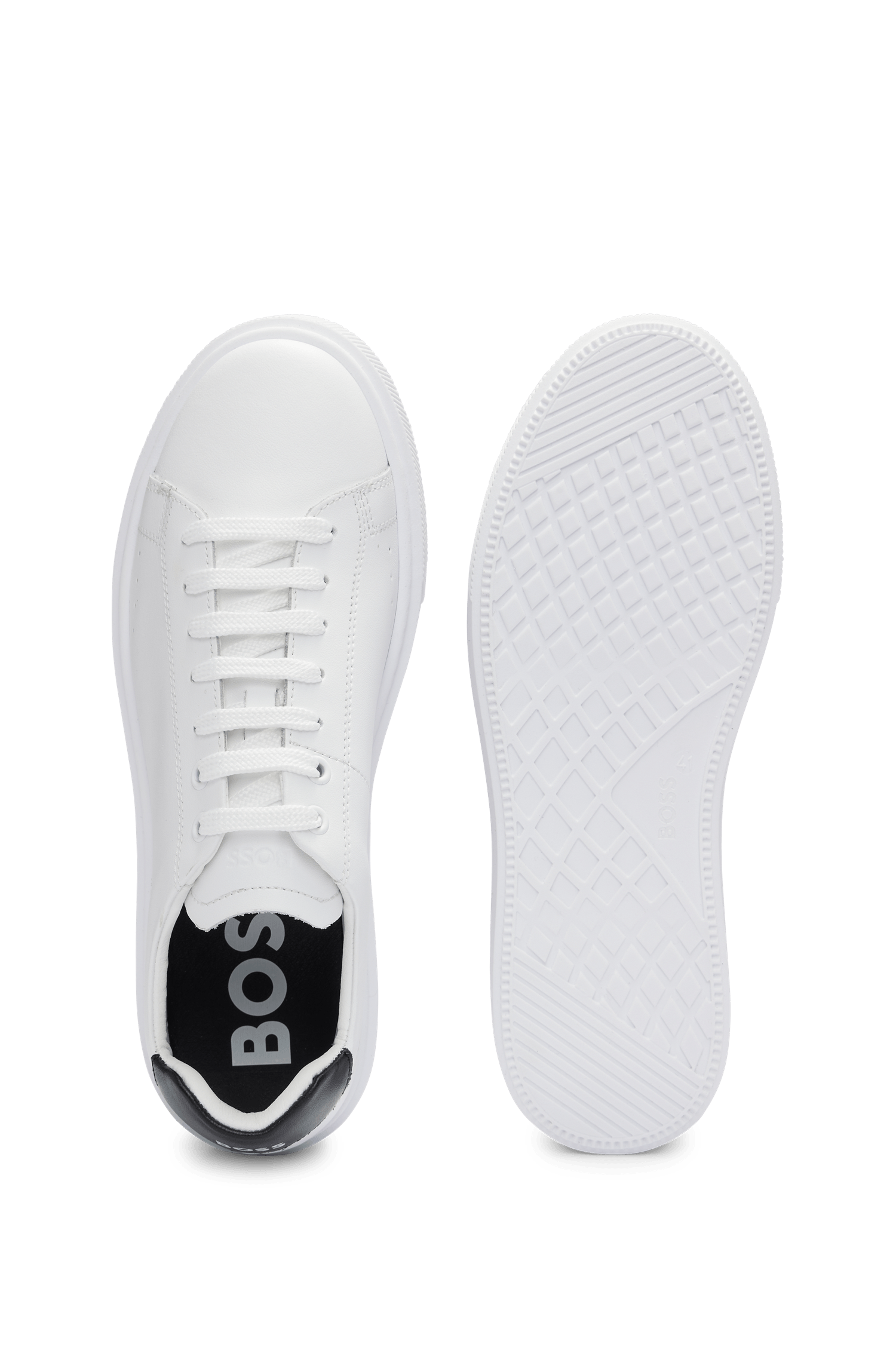 Foto 4 pulgar | Tenis Boss Colyn Derb de Piel para Hombre