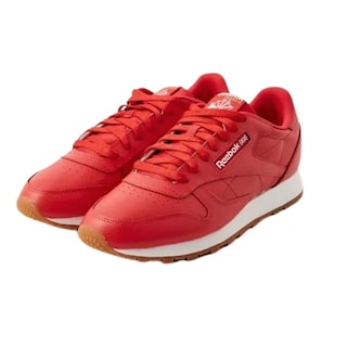 Foto 2 | Tenis Reebok Classic Leather Rojo Unisex