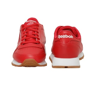 Foto 3 | Tenis Reebok Classic Leather Rojo Unisex