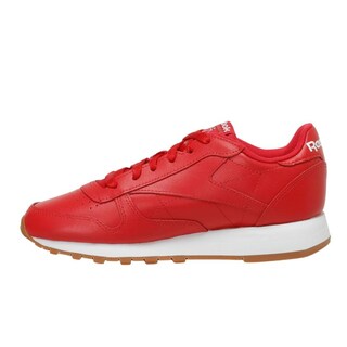 Foto 4 | Tenis Reebok Classic Leather Rojo Unisex