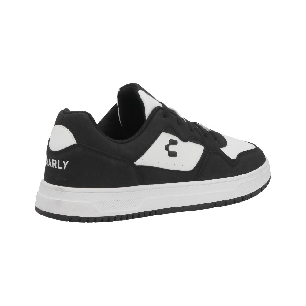 Foto 3 | Tenis Charly 86896 Original Para Hombre Negro/blanco  Urbano Casual