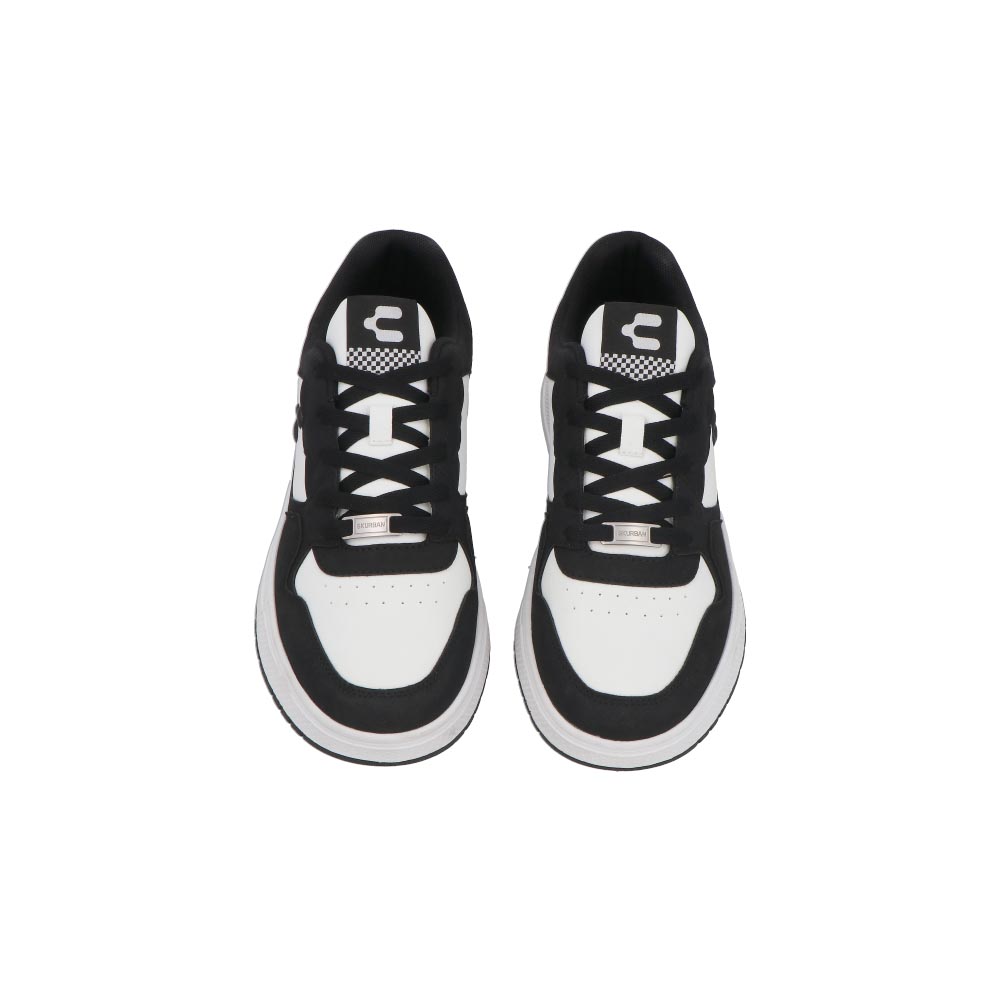 Foto 7 pulgar | Tenis Charly 86896 Original Para Hombre Negro/blanco  Urbano Casual