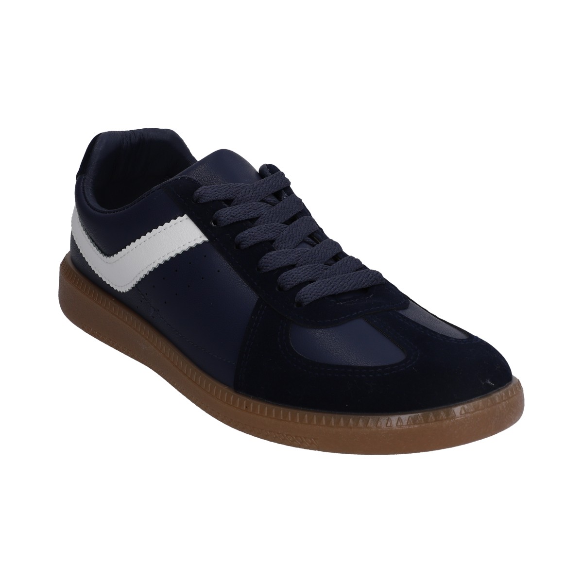 Foto 1 | Tenis Berlin Caballero Casual Azul Suela Ambar