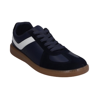 Foto 1 | Tenis Berlin Caballero Casual Azul Suela Ambar