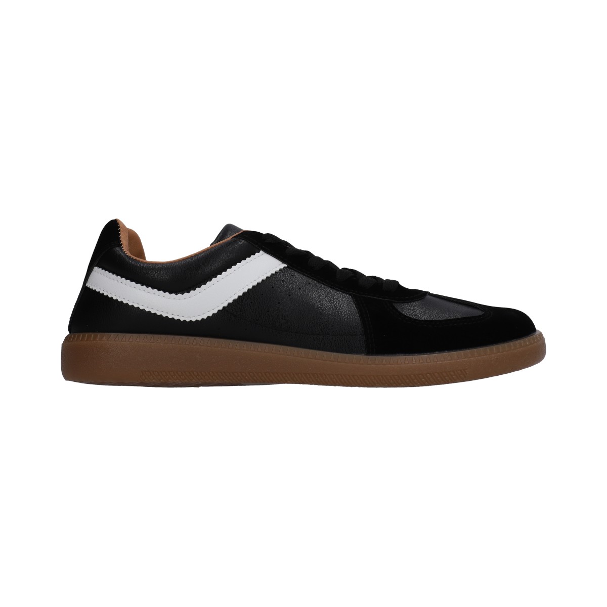 Foto 2 | Tenis Berlin Caballero Casual Negro Suela Ambar