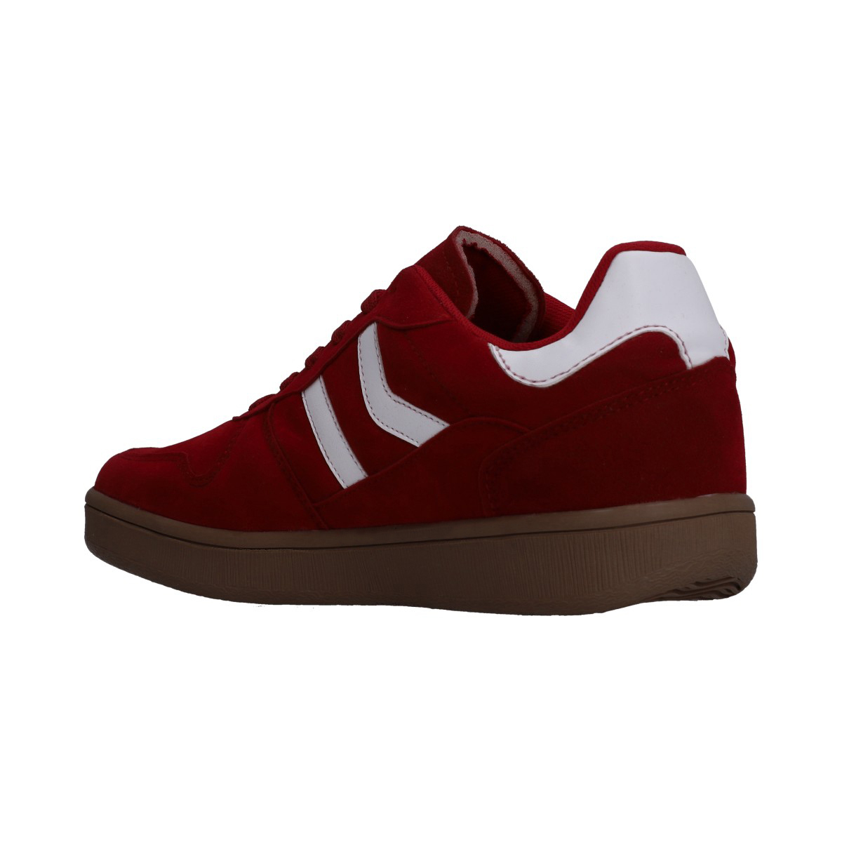 Foto 4 | Tenis Berlin Caballero Rojo Casual Suela Ambar