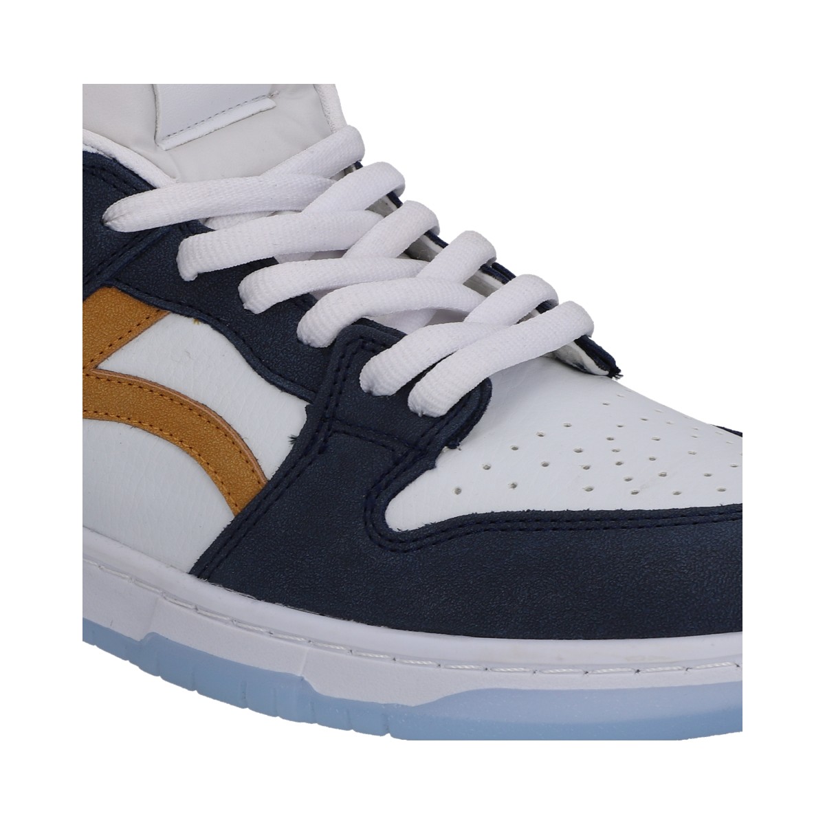 Foto 6 | Tenis Berlin Caballero Blanco Azul Casual