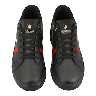 Foto 2 | Tenis Casuales Polo York Team Club Negro para Hombre