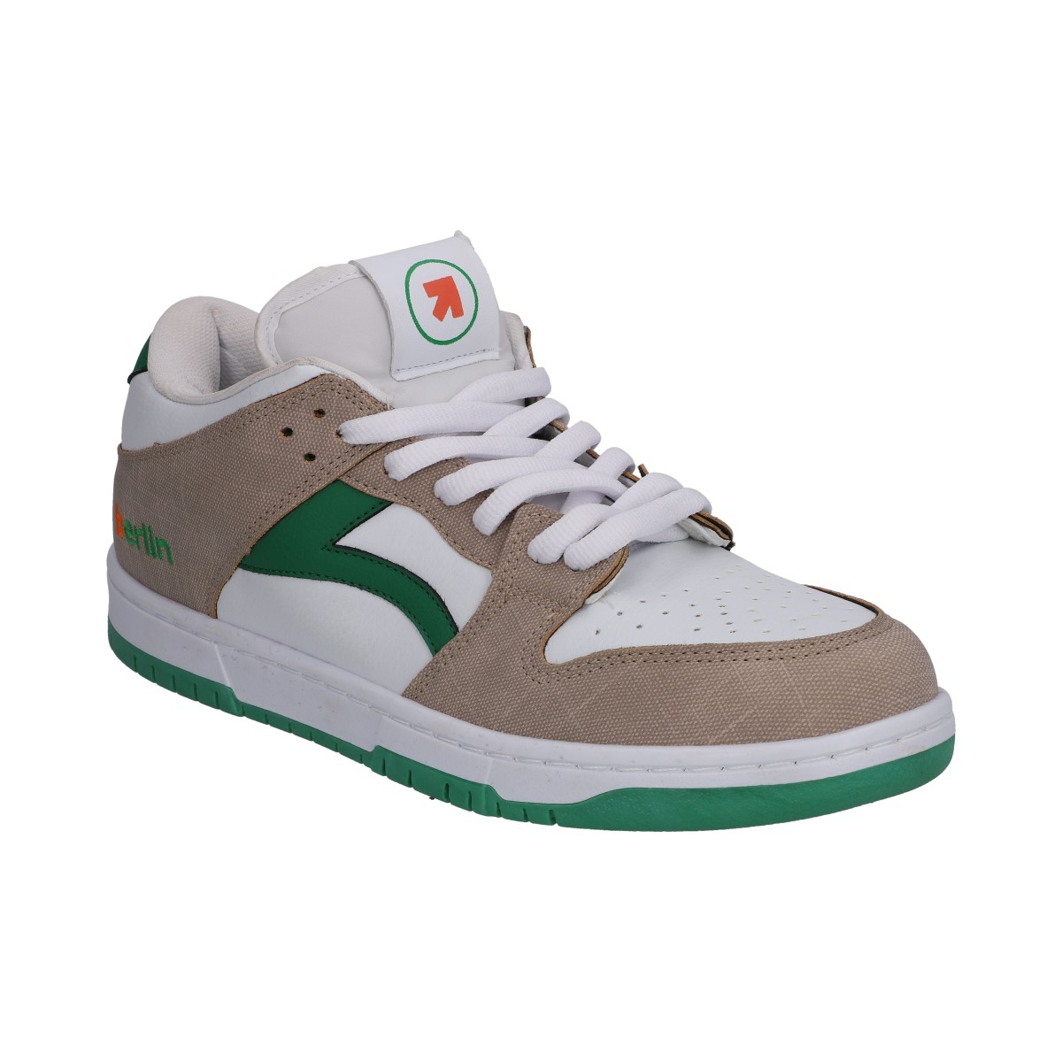 Foto 1 | Tenis Berlin Caballero Blanco Gris Verde Casual